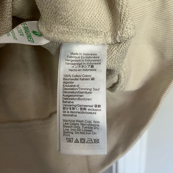 J. Crew Beige Sweatshirt with Red Love Graphic - Picture 4 of 5